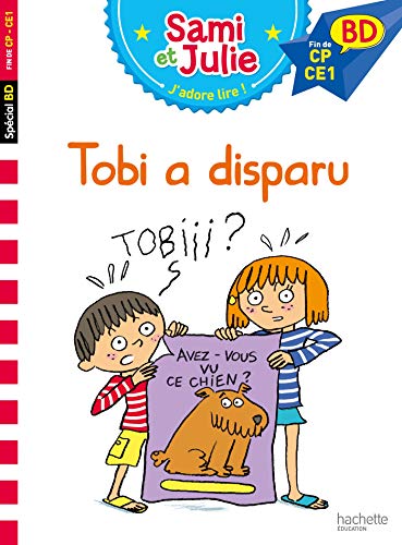 Sami et Julie BD : Tobi a disparu 9782017069737