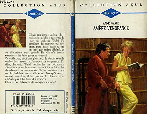 Amère vengeance (Collection Azur) 9782280044479
