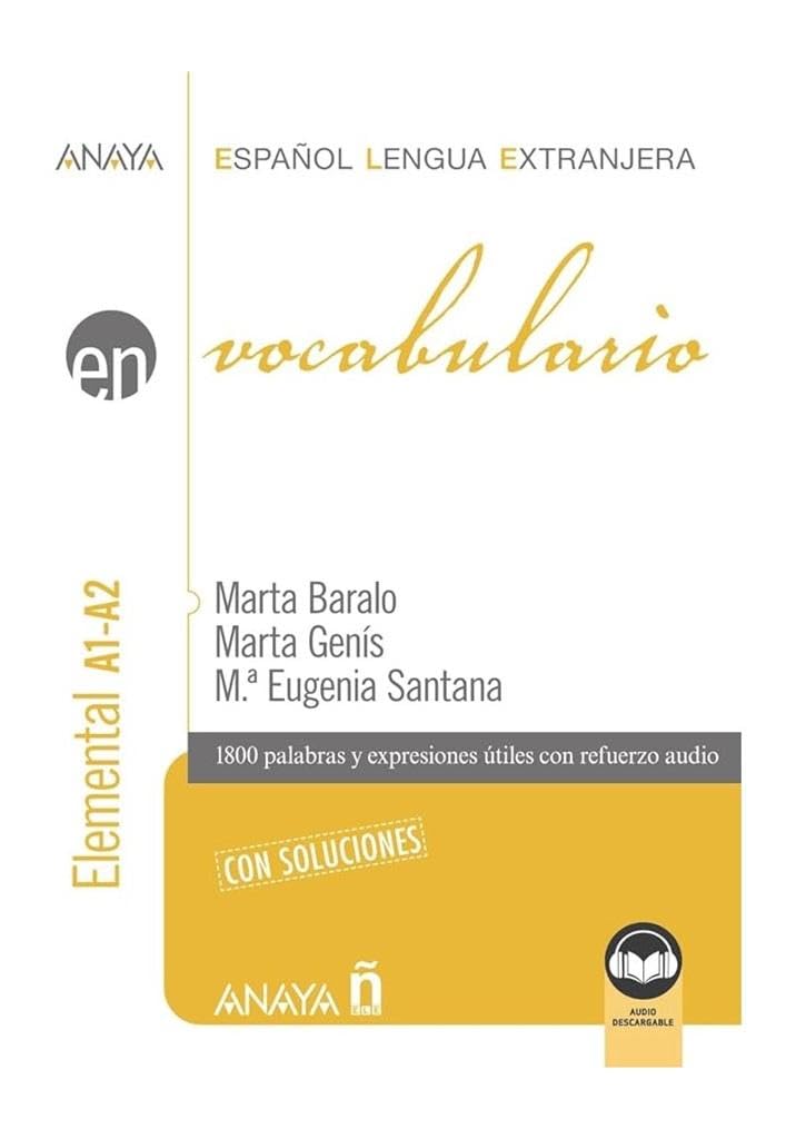 Vocabulario. Nivel elemental A1-A2 (edición 2023) 9788414337233