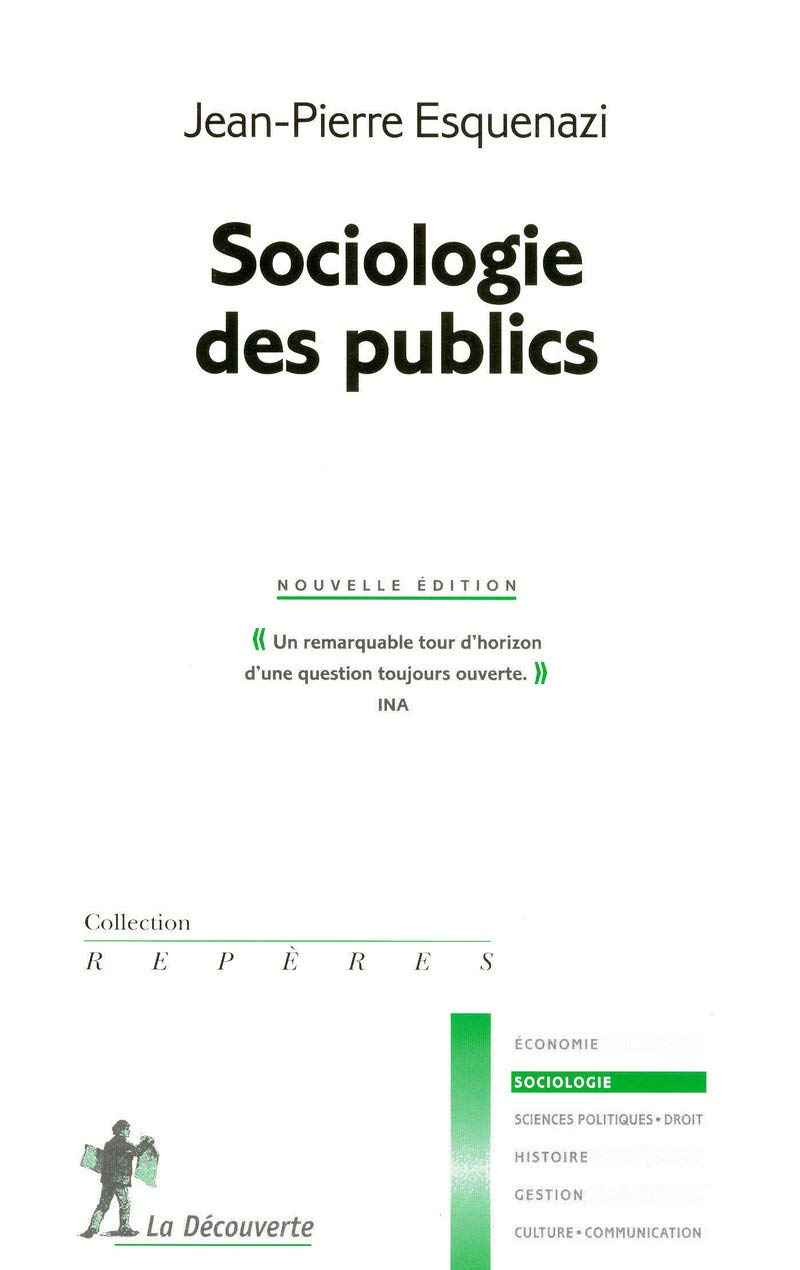 Sociologie des publics 9782707159045
