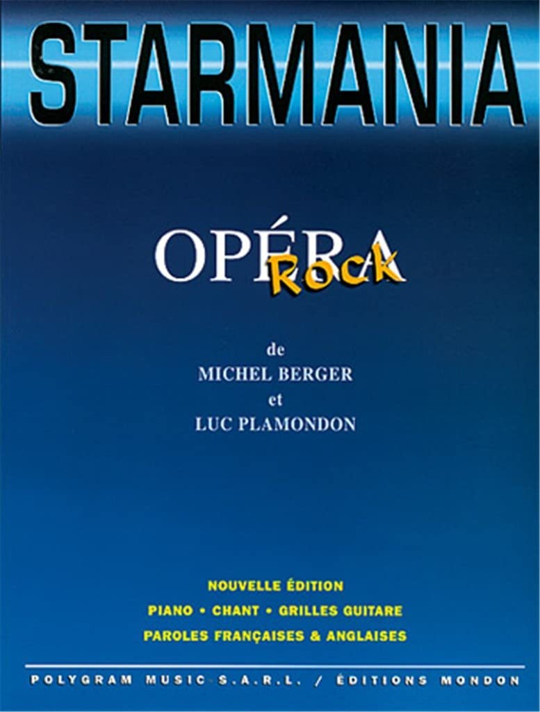 Berger/Plamondon Starmania Rock Opera Pvg Bk 9790231101270