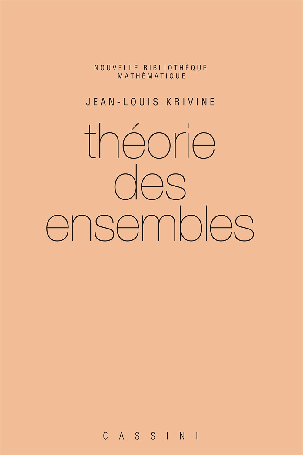 Théorie des ensembles 9782842250966