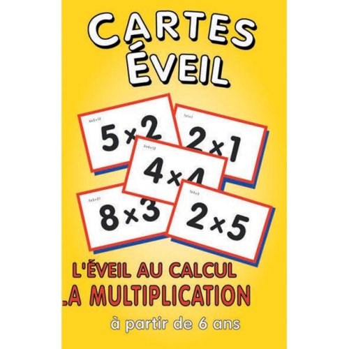 P* CARTES EVEIL MULTIPLICATION 9789055936557