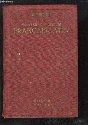 Nouveau Dictionnaire Français - Latin.