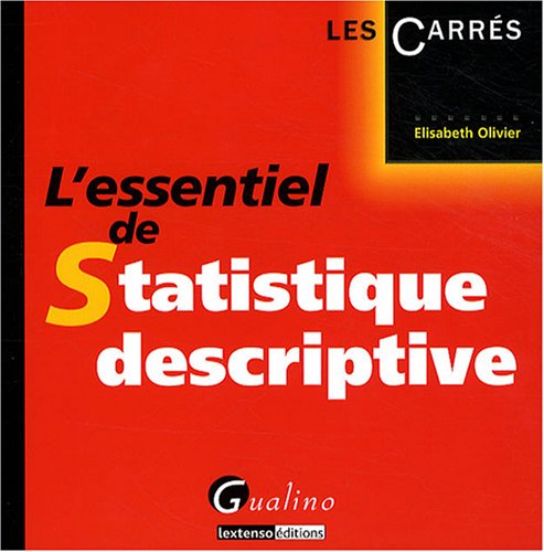 L'essentiel de Statistique descriptive 9782297011037