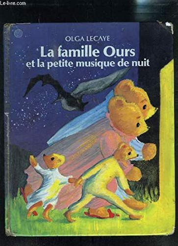 famille ours et petite musique de nuit 9782211013796