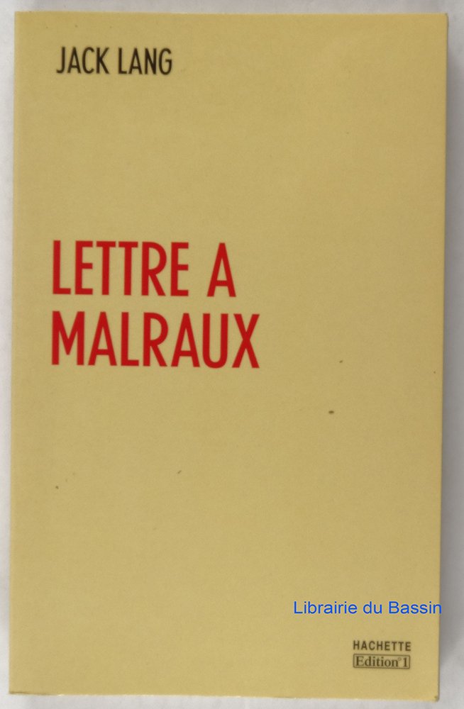 Lettre à Malraux 9782863917923