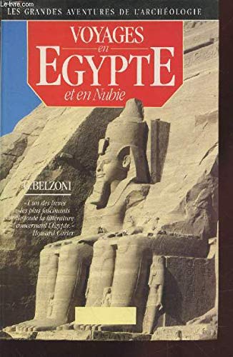Grandes aventures de l'archeologie - voyages en egypte et en nubie (Les) 9782857043164