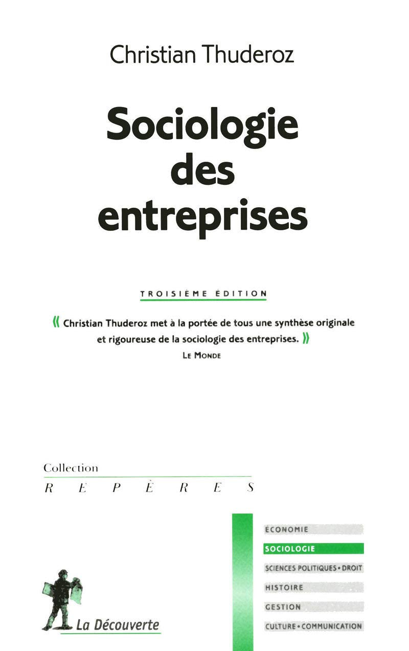 Sociologie des entreprises 9782707166654