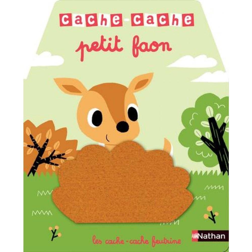 Cache-cache petit faon - Livre matière - éveil - Dès 6 mois 9782092592120