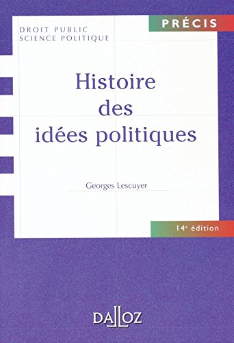 Histoire des idées politiques 9782247045884