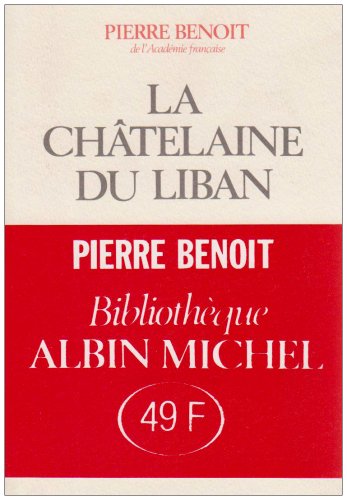 La Châtelaine du Liban 9782226027825