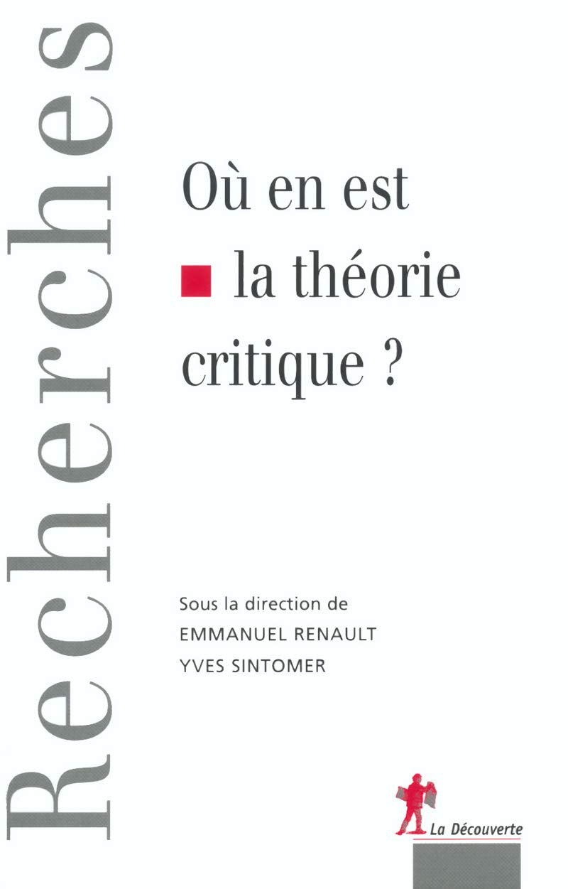 Ou en est la théorie critique 9782707139344