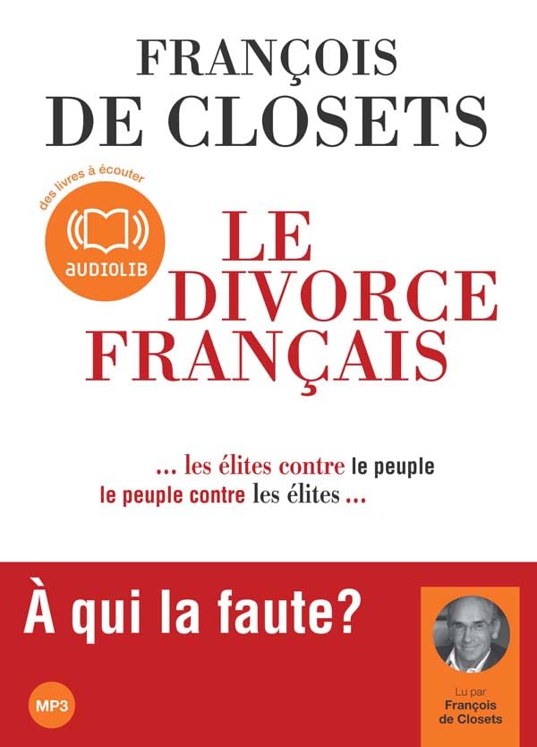 Le divorce français - Audio livre 1 CD MP3 500 Mo 9782356410191