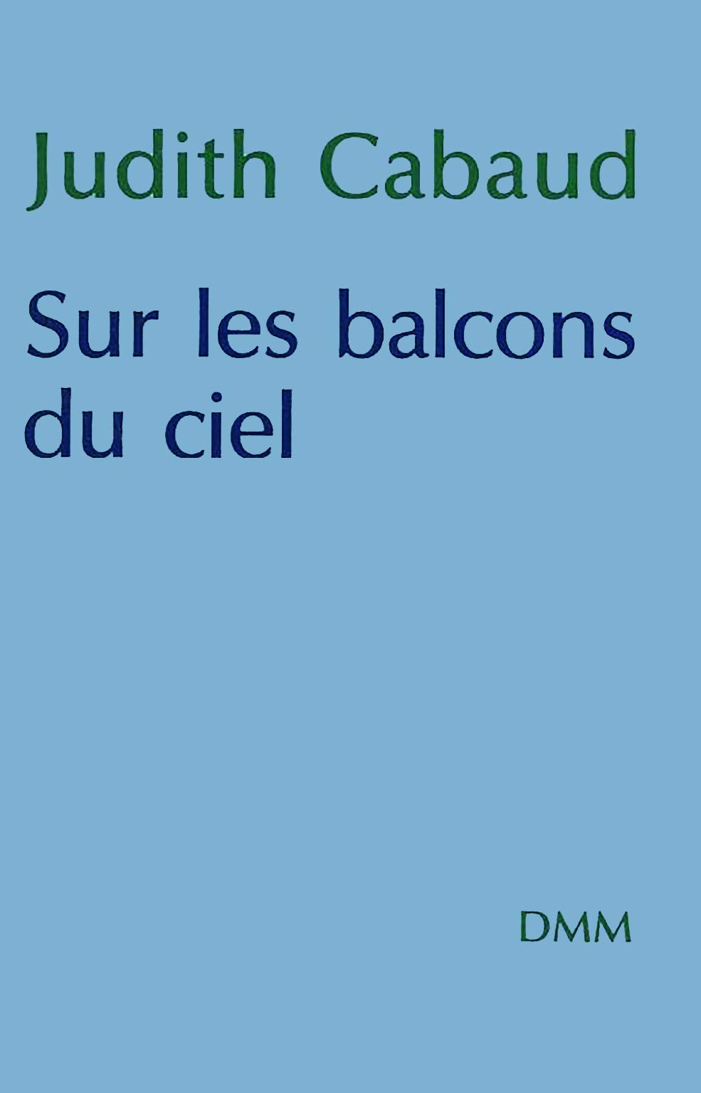Sur les balcons du ciel 9782856520789