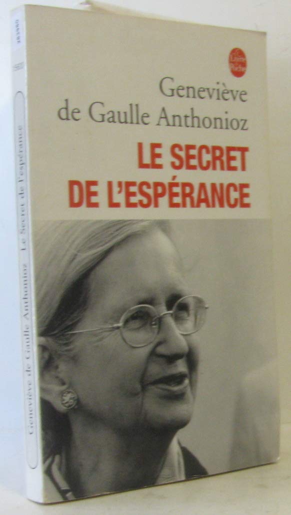 Le Secret de l'espérance 9782253156000