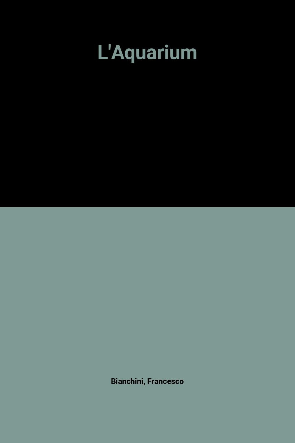 L'aquarium 9782092842393