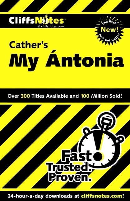 CLIFF'S NOTES "MY ANTONIA" 9780764586514