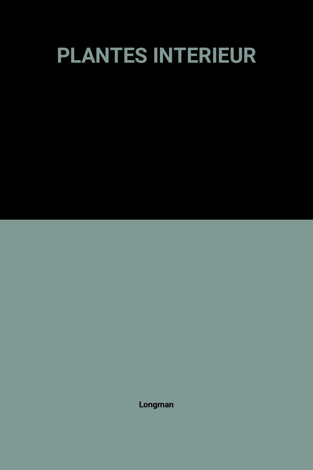 Plantes Interieur 9782040195847
