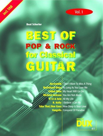 Best Of Pop and Rock For Classical Guitar Vol.1 9790500174578