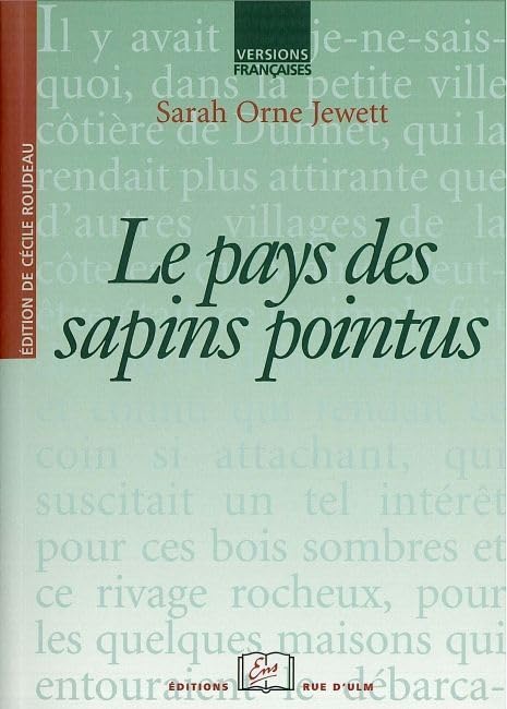 Le pays des sapins pointus : Et autres récits 9782728803088