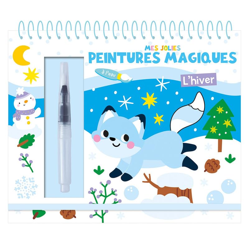 Mes jolies peintures magiques - l'hiver ne 9782384535590