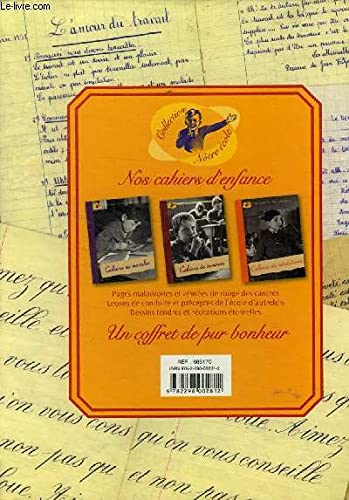 Coffret de 3 livres . Nos cahiers d'enfance 9782298002812