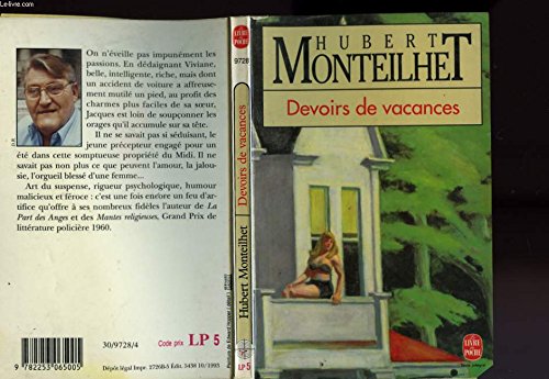 Devoirs de vacances 9782253065005