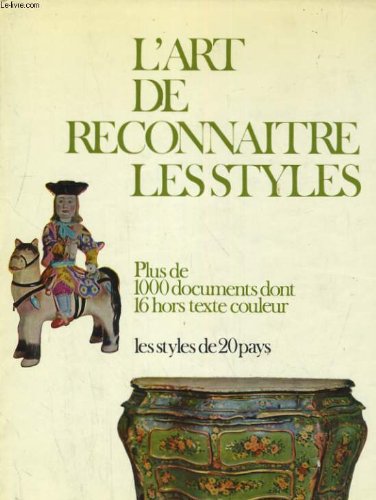 L'art de reconnaitre les styles 9782310779715