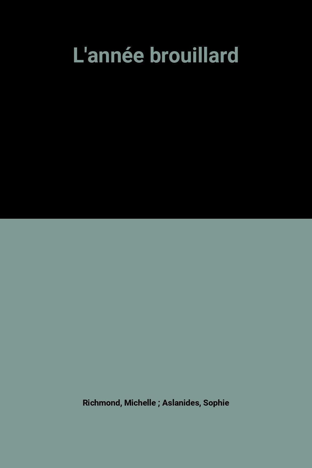 L'année brouillard 9782298028720