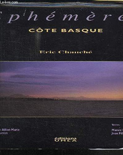 Ephémères Côte Basque 9782910319007