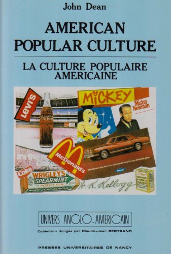 American popular culture =: La culture populaire américaine 9782864804321