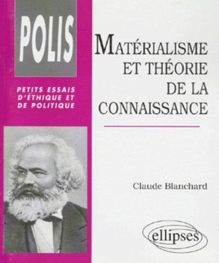 Matérialisme et théorie de la connaissance 9782729856533