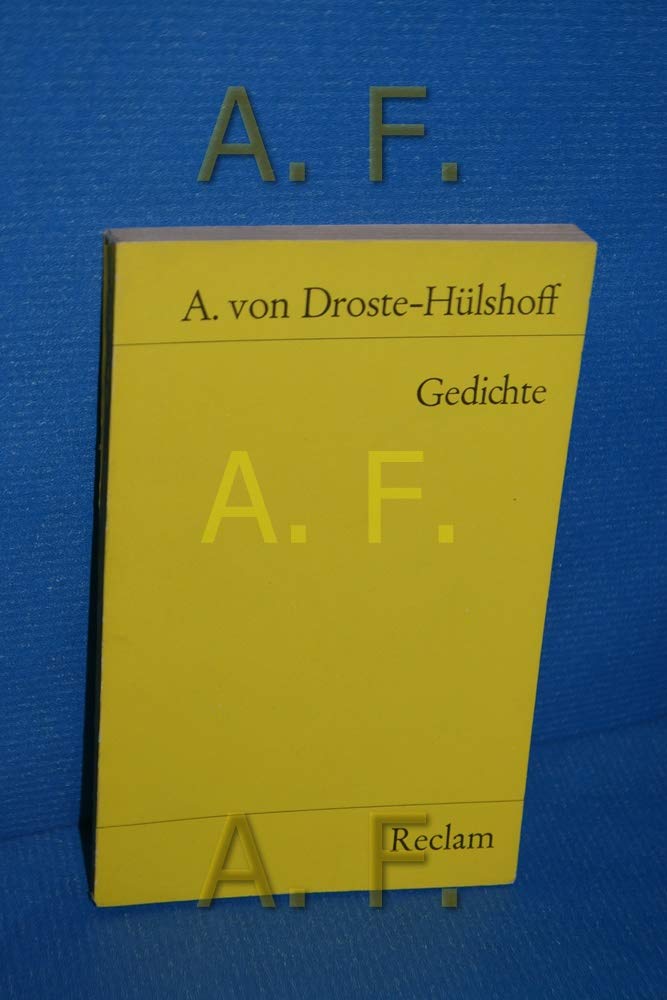 Gedichte 9783150076620