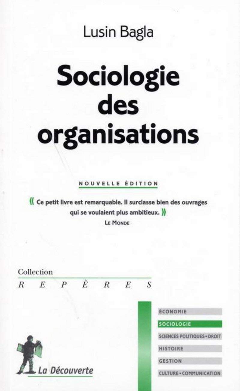 Sociologie des organisations 9782707139481