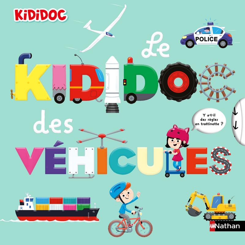 Le grand Kididoc des véhicules - Grand livre Pop-up - Dès 4 ans 9782092596654