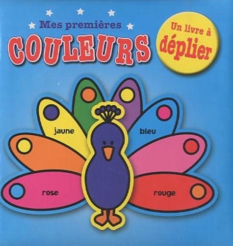 Mes premières couleurs: un livre à déplier 9789460332999