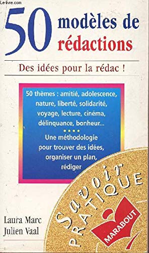 50 Modeles De Redactions 9782501024402