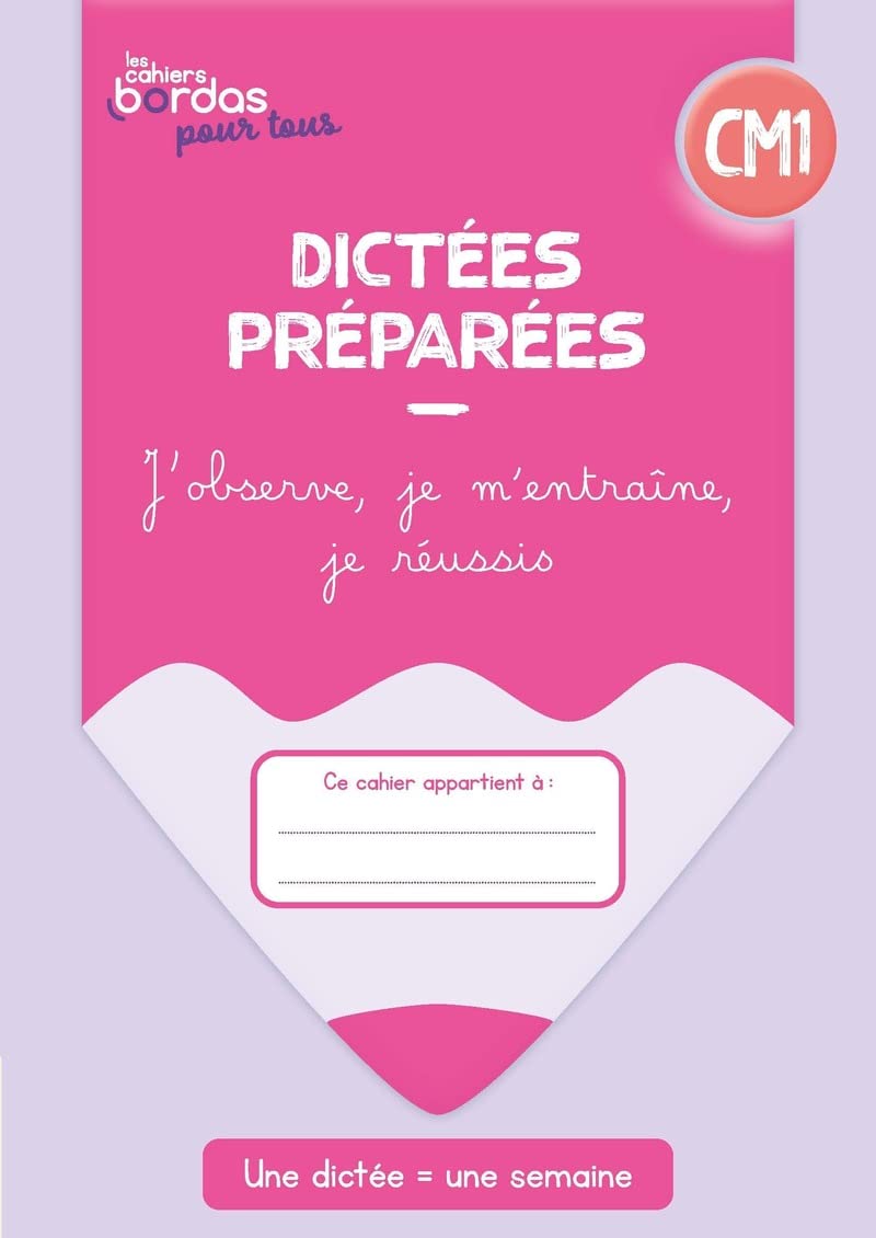 Dictées préparées CM1 9782047401620