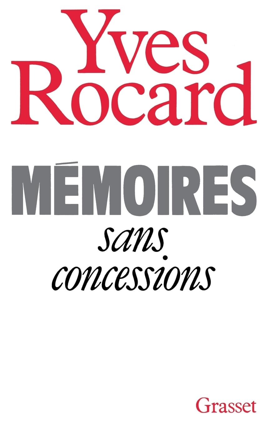 Mémoires sans concessions 9782246411215