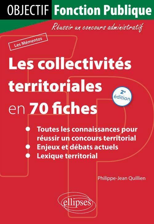 Les collectivités territoriales en 70 fiches 9782729870898