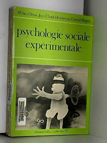Psychologie sociale expérimentale (Collection U)