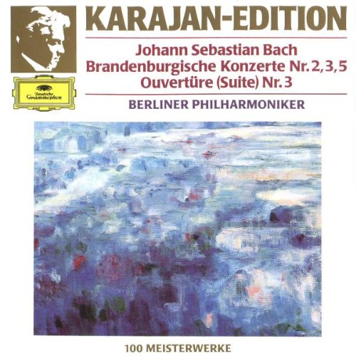 Brandenburg Concerti 2,3 & 5 et la suite n°3 par Karajan 0028942320222