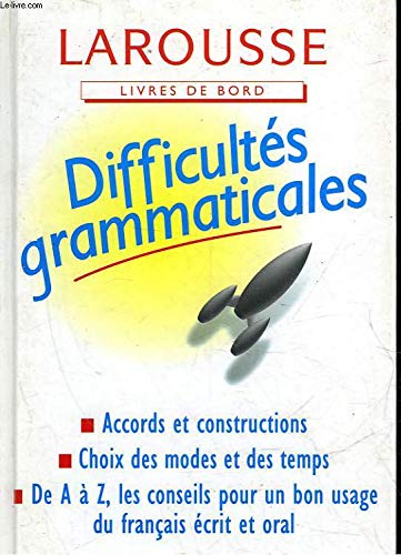 Difficultés grammaticales 9782038001143