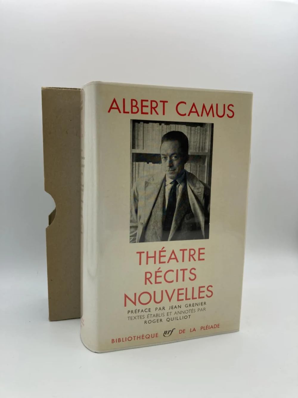 Albert Camus : Théatre, récits et nouvelles 9782070101030