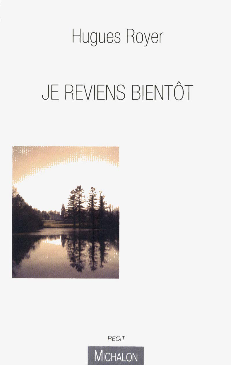 Je reviens bientôt 9782841865574