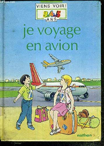 Je voyage en avion 9782092520079