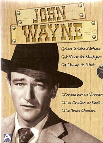 Coffret John Wayne 6 DVD : Sous le soleil d'arizona / L'homme de l'utah / Le texan chanceux / A l'ouest des montagnes / Les ca 3508068884077