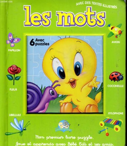 Les mots. mon premier lire puzzle. joue et apprends avec bebe titi et ses amis 9782842168988