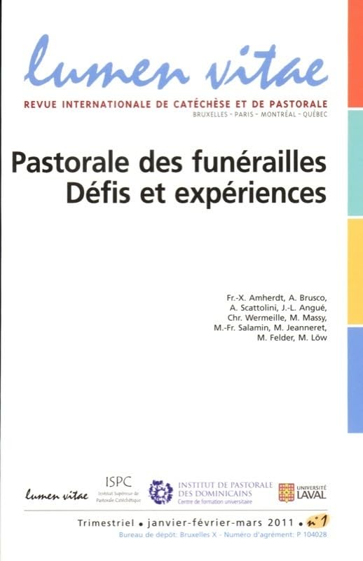 Pastorale des funérailles. Défis et expériences 9782873244088